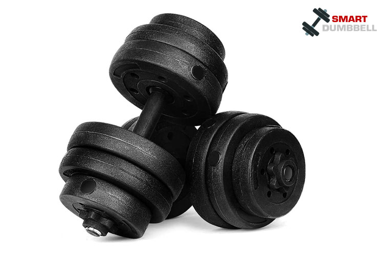 PLASTIC DUMBBELL ดัมเบลพลาสติก 20 Kg.